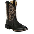 JUSTIN BOOTS Boots Justin Men's Black Jasper Cowboy Boots UN7170