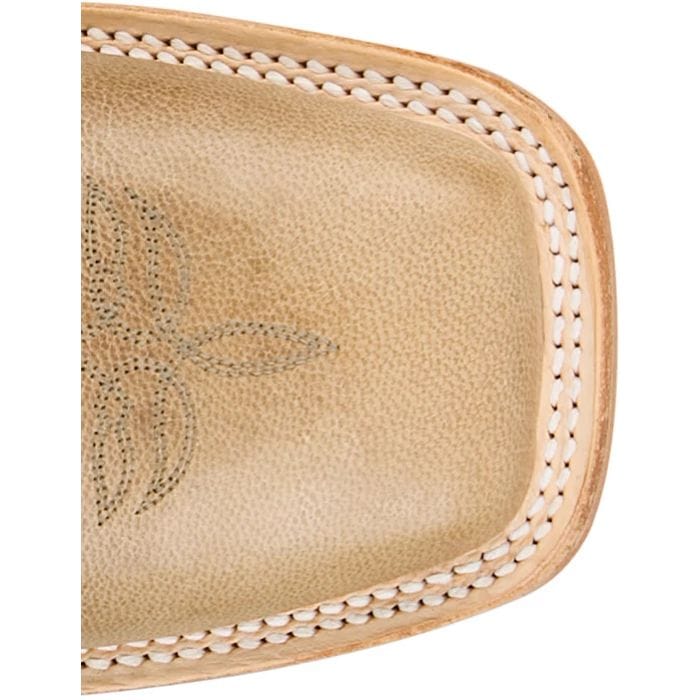 JUSTIN BOOTS Boots Justin Men's Bone Burchett Goat Western Boots CX1311