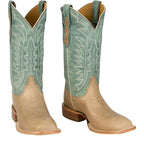 JUSTIN BOOTS Boots Justin Men's Bone Burchett Goat Western Boots CX1311