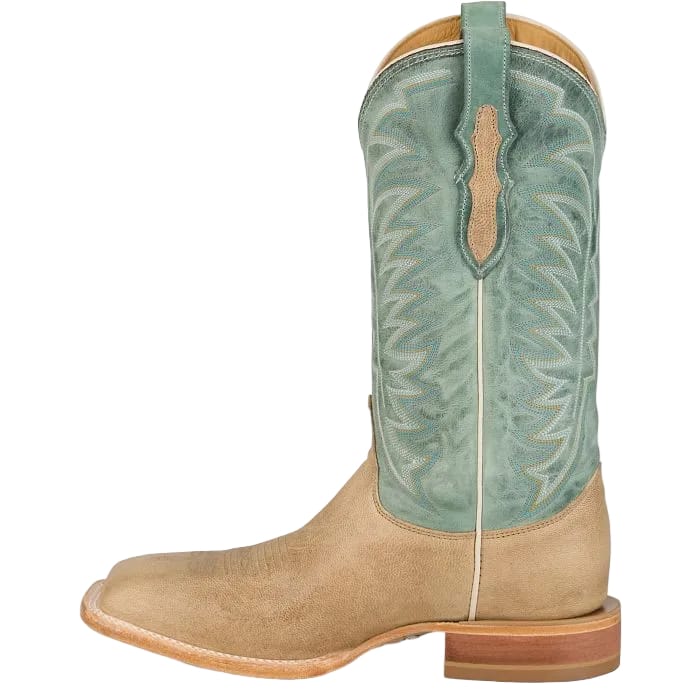 JUSTIN BOOTS Boots Justin Men's Bone Burchett Goat Western Boots CX1311