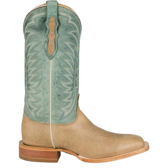 JUSTIN BOOTS Boots Justin Men's Bone Burchett Goat Western Boots CX1311