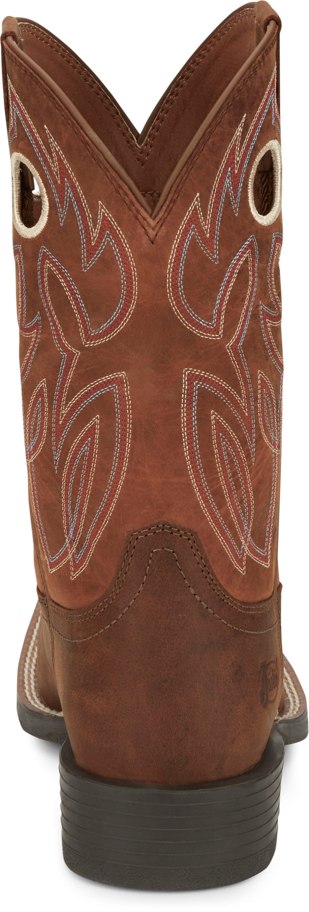 Justin Boots Boots Justin Men's Bowline Pecan Brown Water Buffalo Western Boots SE7523
