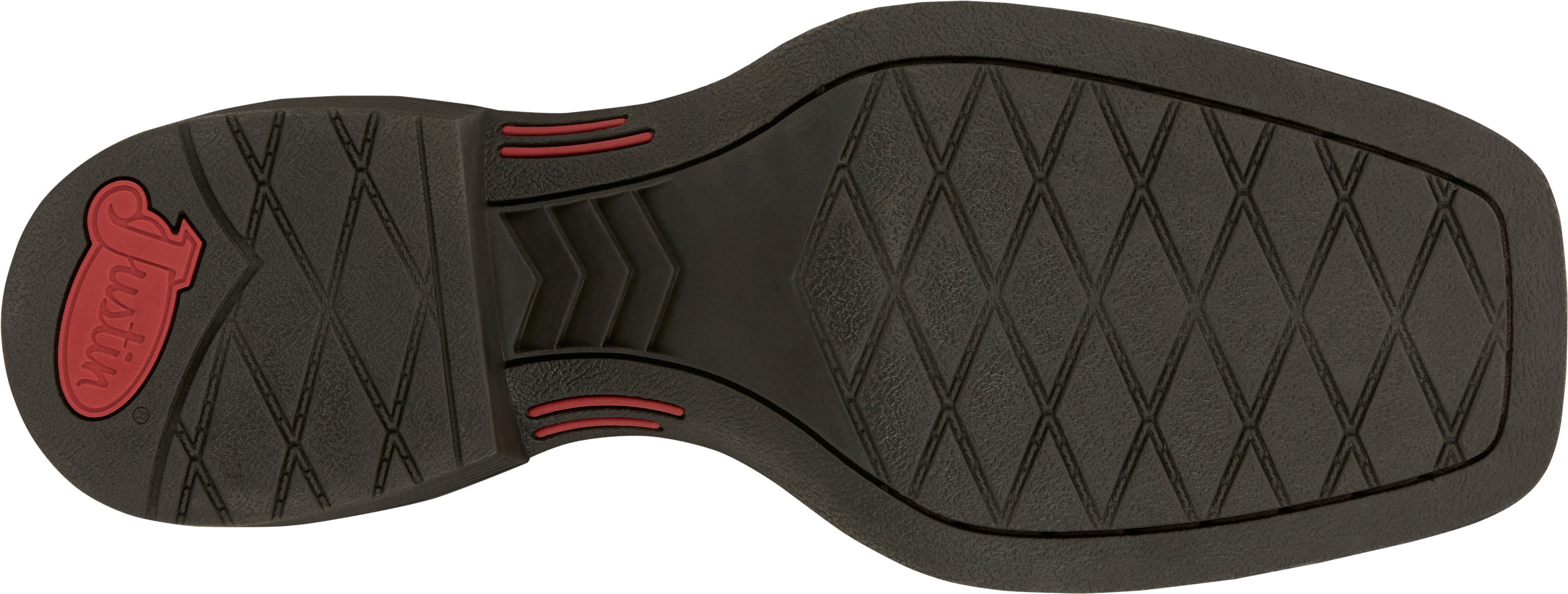 Justin Boots Boots Justin Men's Bowline Pecan Brown Water Buffalo Western Boots SE7523