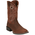 Justin Boots Boots Justin Men's Bowline Pecan Brown Water Buffalo Western Boots SE7523