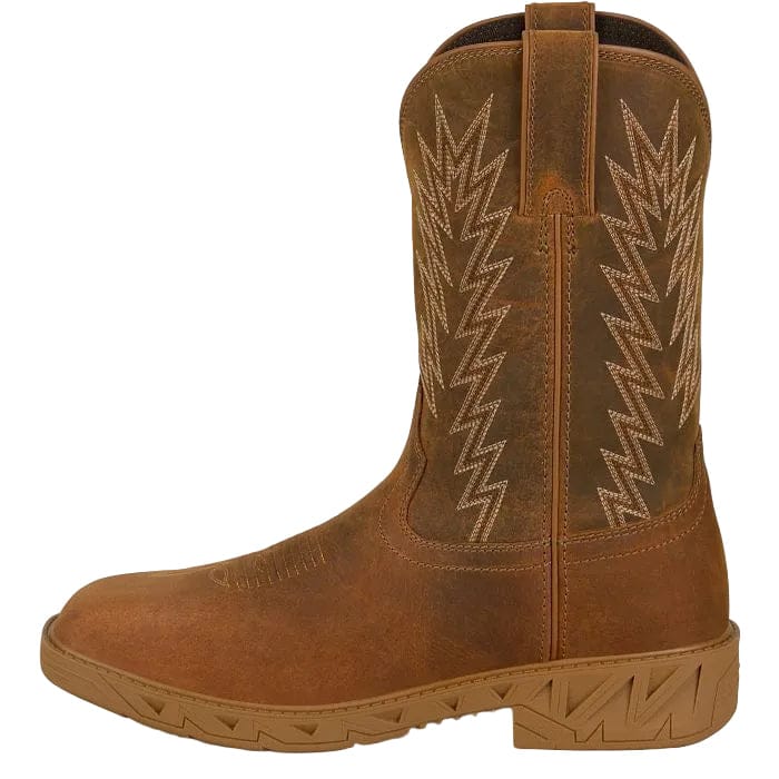 JUSTIN BOOTS Boots Justin Men's Brown Blinder Waterproof Steel Toe Work Boots PD4069