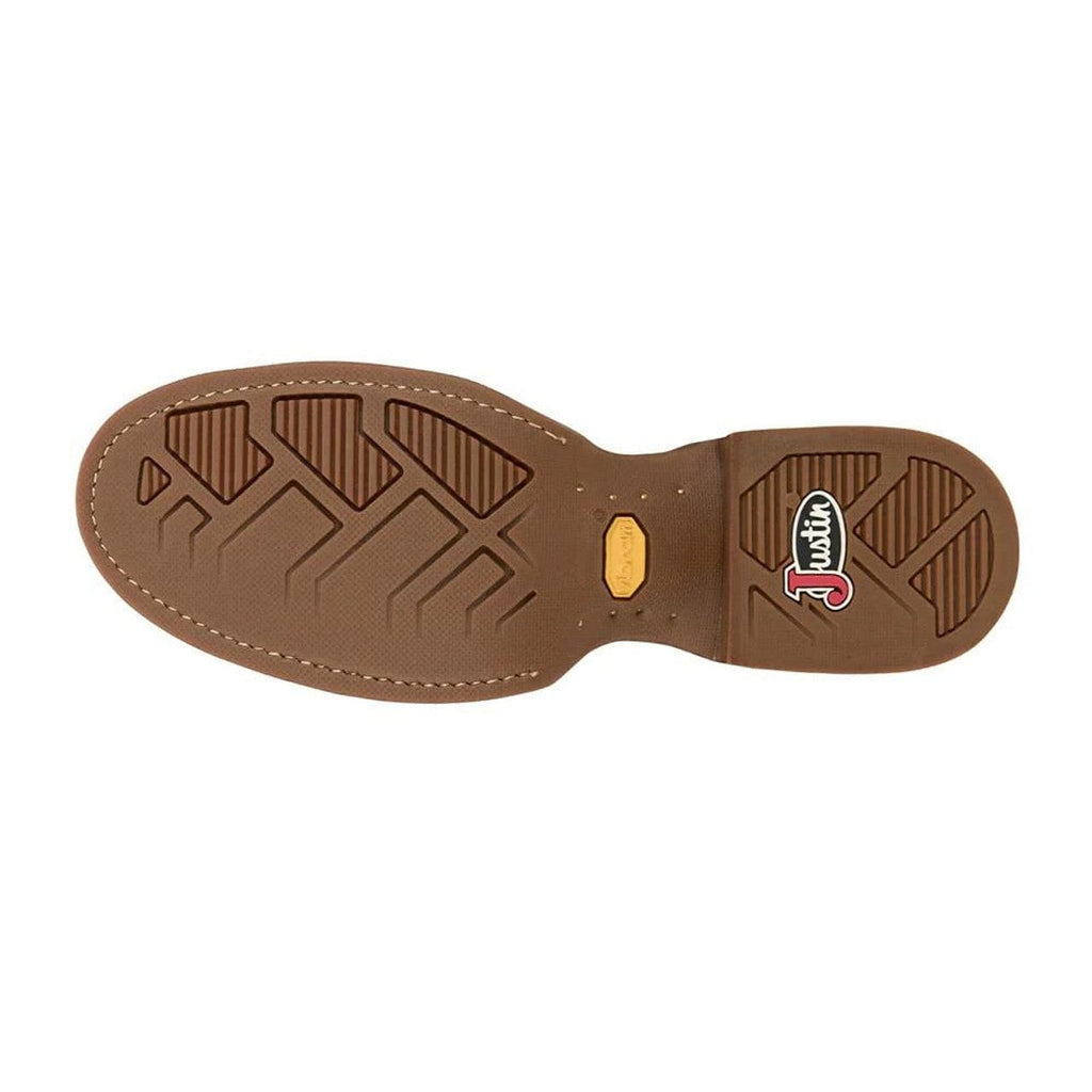 JUSTIN BOOTS Boots Justin Men's Brown Wild Bill Round Toe Western Boots FN7351