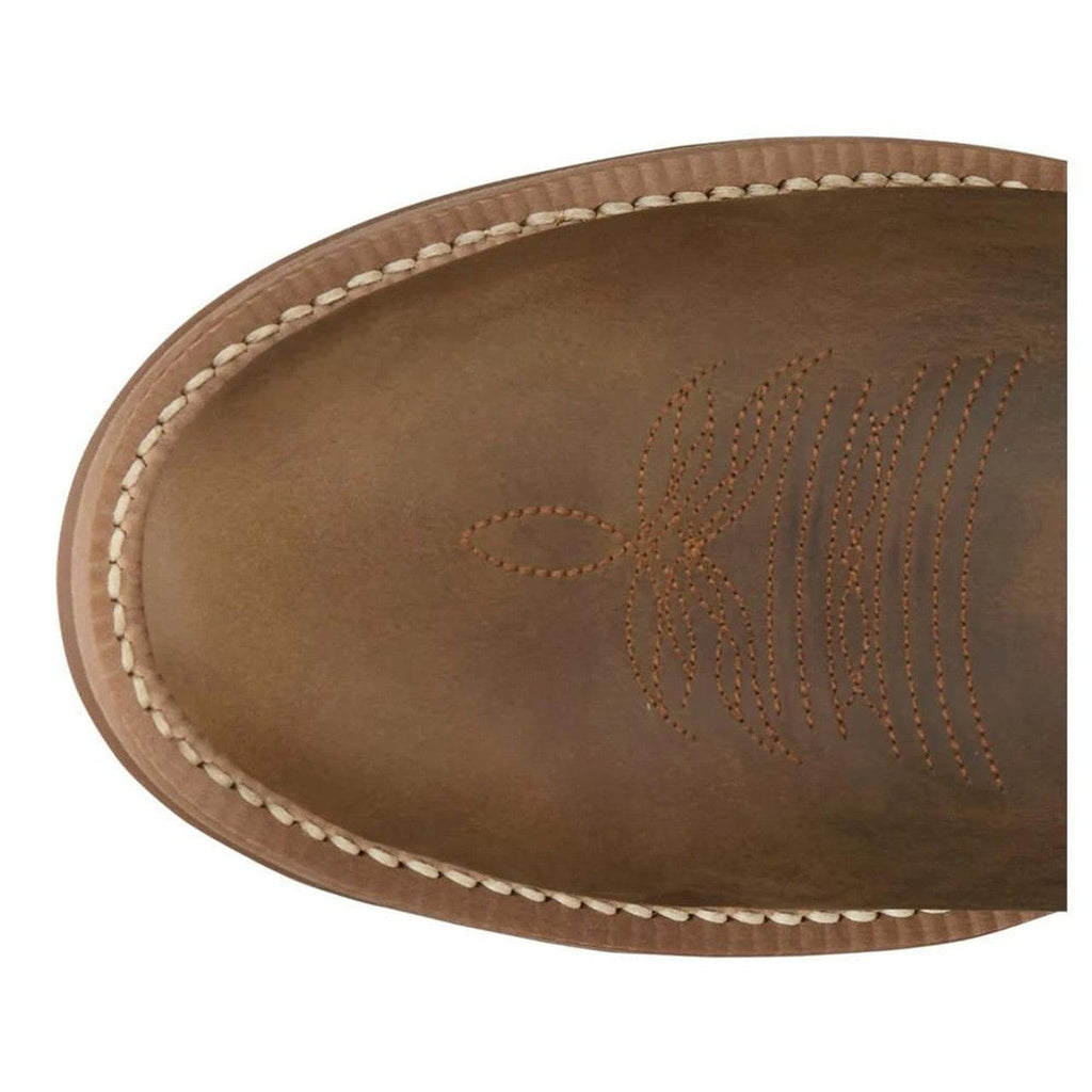 JUSTIN BOOTS Boots Justin Men's Brown Wild Bill Round Toe Western Boots FN7351