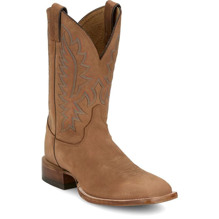 JUSTIN BOOTS Boots Justin Men's Butterscotch Tan Rancho Western Boots BR392
