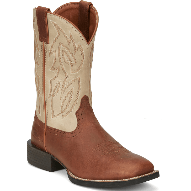 JUSTIN BOOTS Boots Justin Men's Canter Whiskey Brown Western Boots SE7511