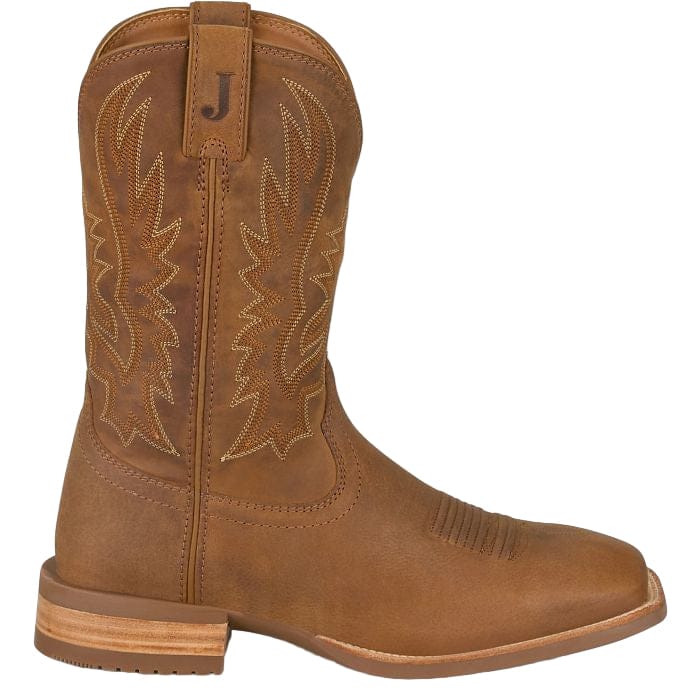 JUSTIN BOOTS Boots Justin Men's Chestnut Brown Rustle Western Boots OL7331