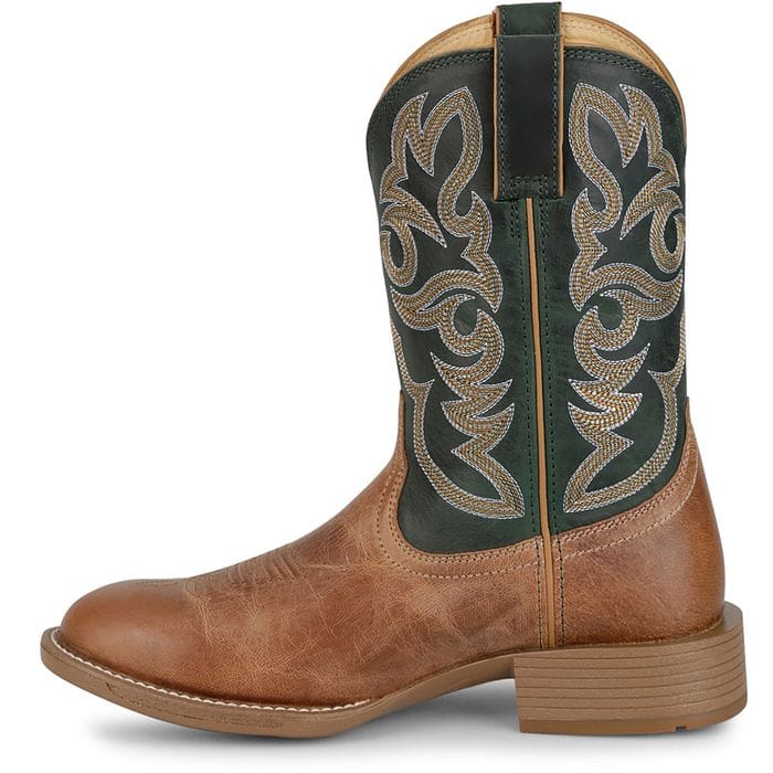 JUSTIN BOOTS Boots Justin Men's Chestnut Tan Jasper Cowboy Boot UN7172