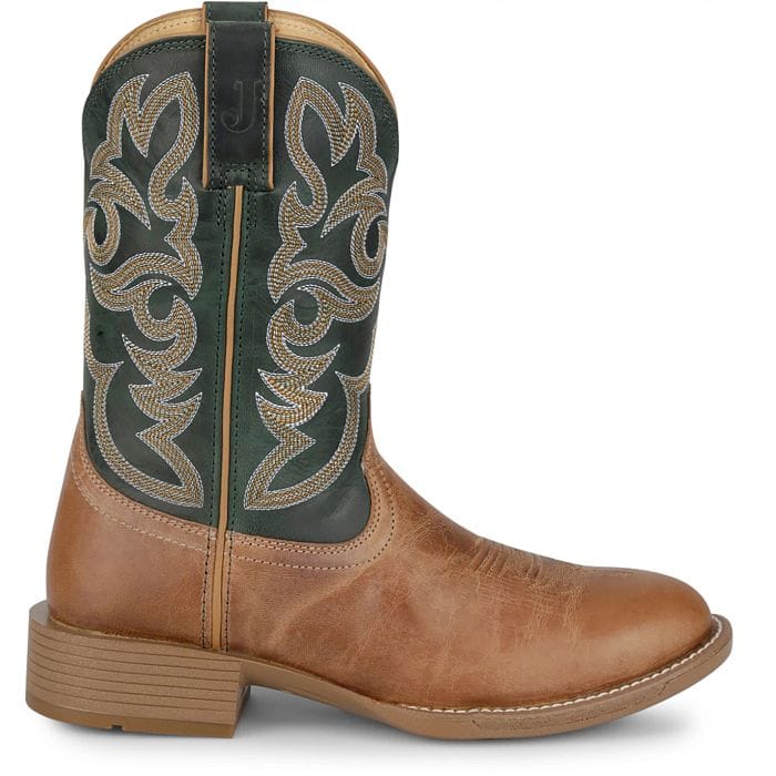 JUSTIN BOOTS Boots Justin Men's Chestnut Tan Jasper Cowboy Boot UN7172