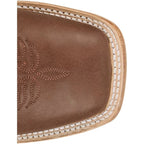 JUSTIN BOOTS Boots Justin Men's Chocolate Boston Whitetail Deer Cowboy Boots CX1332