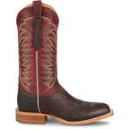 JUSTIN BOOTS Boots Justin Men's Chocolate Brown Burchett Goat Western Boots CX1313