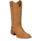 JUSTIN BOOTS Boots Justin Men's Cognac Boston Whitetail Deer Cowboy Boots CX1331
