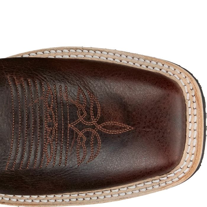 JUSTIN BOOTS Boots Justin Men's Cognac Brown Trainor Crepe Sole Western Boots BR393
