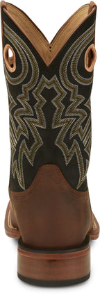 Justin Boots Boots Justin Men's Frontier Big News Black Square Toe Western Boots FN7021