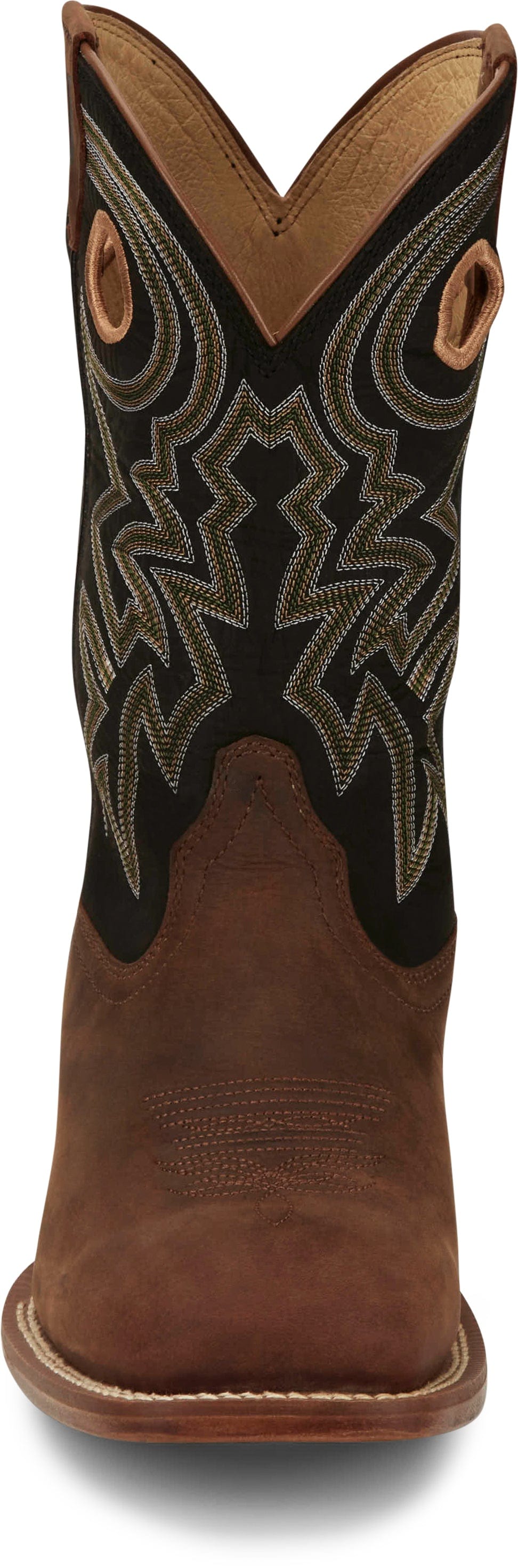 USA製　24㎝相当　Justin Boots 黒 ウエスタンブーツ　P3119 FN7122_1l.jpg?v=1734128421