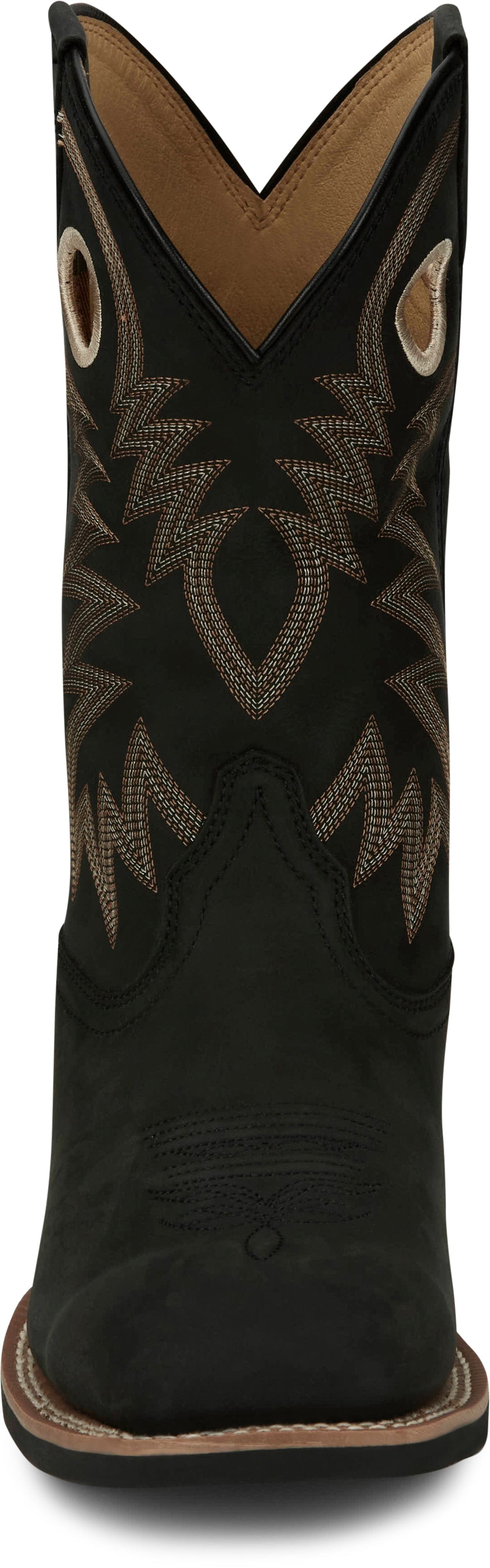 Dolores Noir Passion - Bottes à bout pointu style santiag western Dolores Noir Passion - Bottes à bout pointu style santiag western
