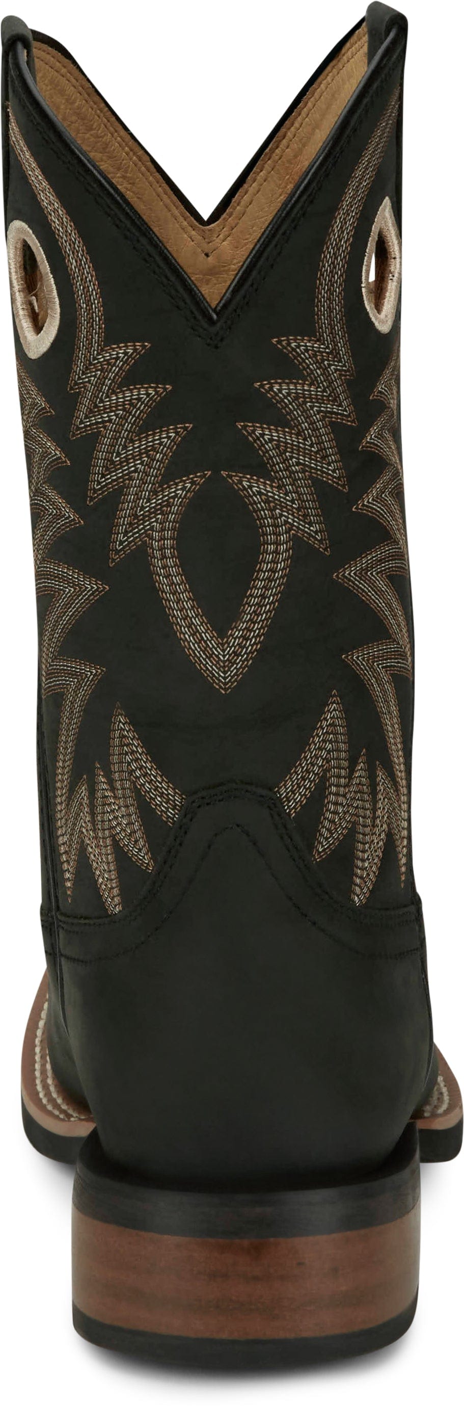 USA製　24㎝相当　Justin Boots 黒 ウエスタンブーツ　P3119 USA製 24㎝相当 Justin Boots 黒 ウエスタンブーツ P3119