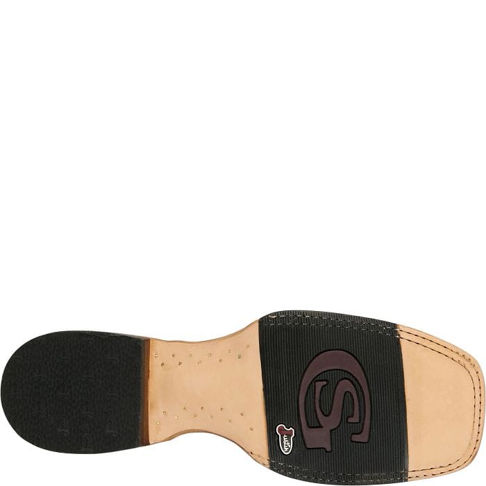 JUSTIN BOOTS Boots Justin Men's George Strait Charcoal San Antone Caiman Exotic Boots GR5710