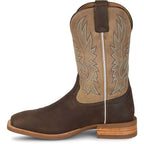 JUSTIN BOOTS Boots Justin Men's Grizzly Brown Rustle Western Boots OL7335