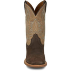 JUSTIN BOOTS Boots Justin Men's Grizzly Brown Rustle Western Boots OL7335