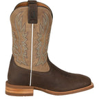 JUSTIN BOOTS Boots Justin Men's Grizzly Brown Rustle Western Boots OL7335