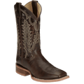 Justin Boots Boots Justin Men's Lyle Umber Brown Square Toe Western Boots CJ2031