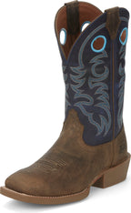 Justin Boots Boots Justin Men's Muley Peanut Tan Western Boots SE7611