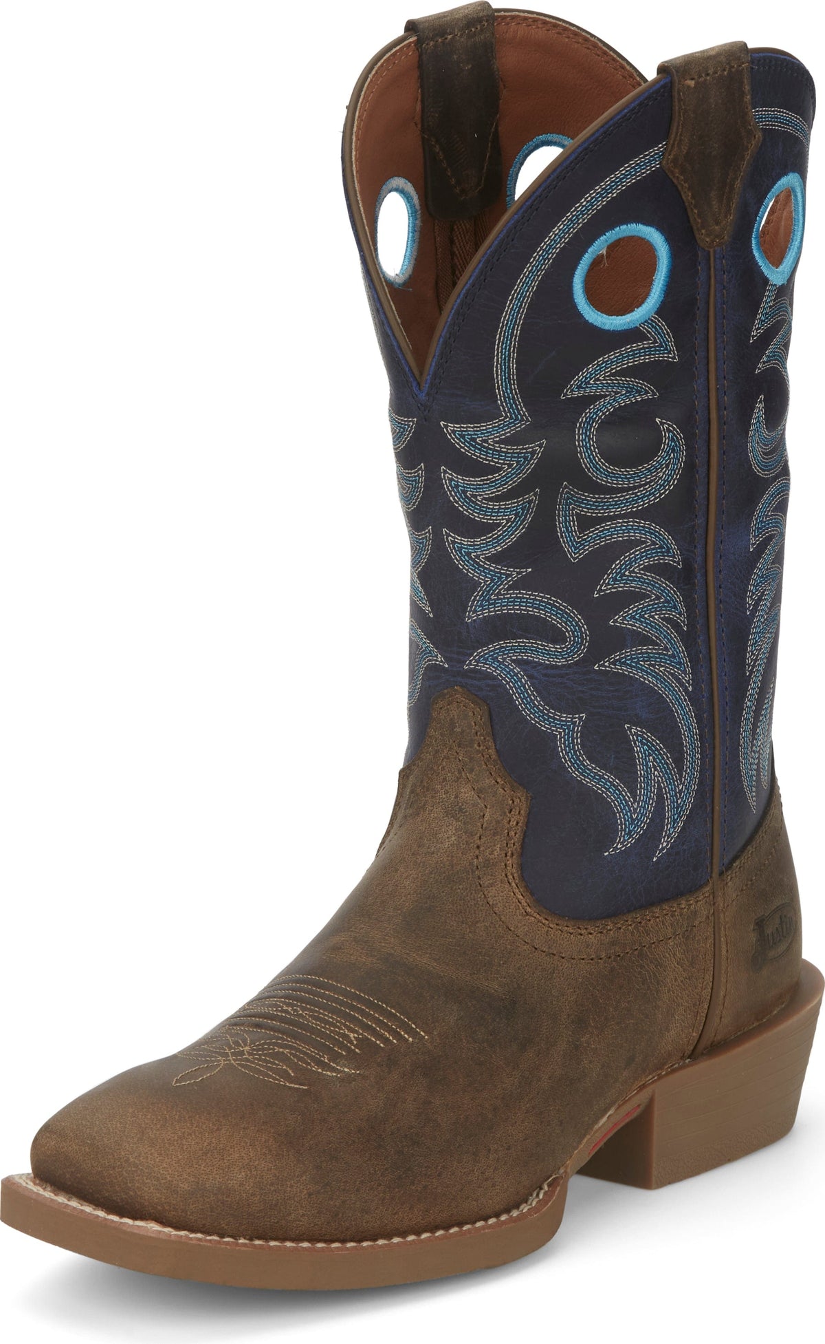 Justin Men's Muley Peanut Tan Western Boots SE7611 – Russell's Western ...