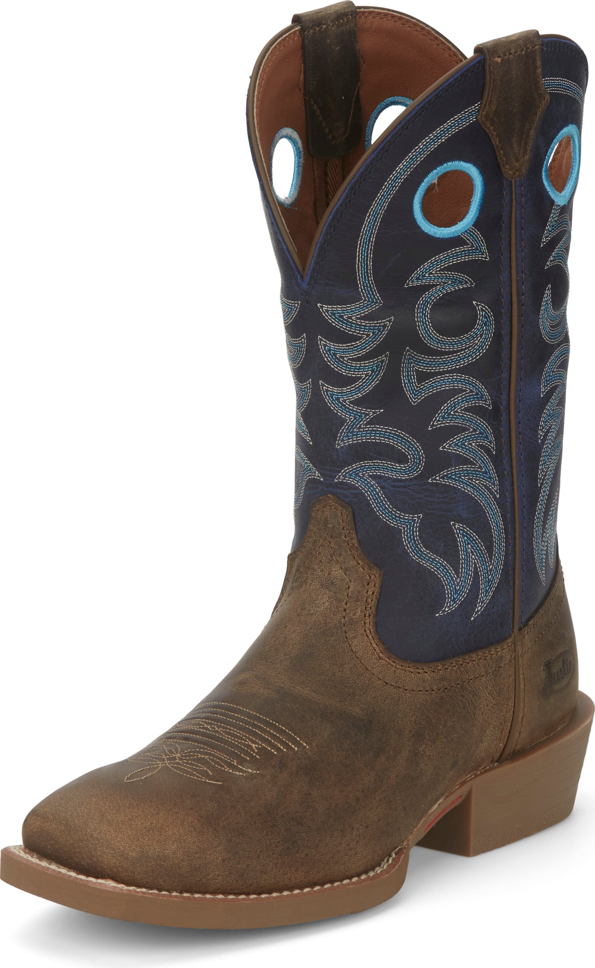 Justin Boots Boots Justin Men's Muley Peanut Tan Western Boots SE7611