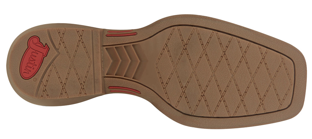 Justin Boots Boots Justin Men's Muley Peanut Tan Western Boots SE7611