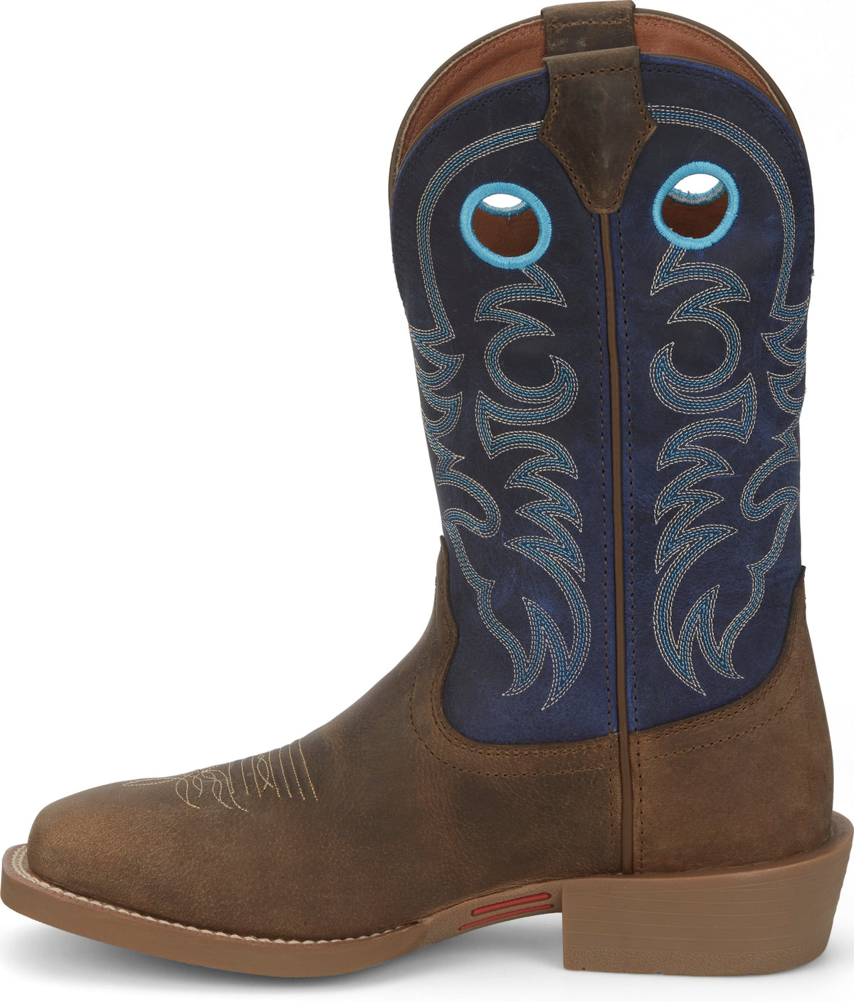 Justin Men's Muley Peanut Tan Western Boots SE7611 – Russell's Western ...