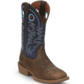 Justin Boots Boots Justin Men's Muley Peanut Tan Western Boots SE7611