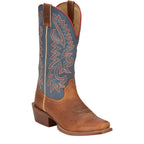 JUSTIN BOOTS Boots Justin Men's Oily Tan Show Off Western Boots FN7251