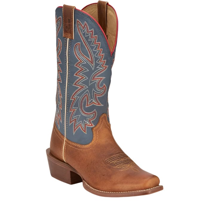 JUSTIN BOOTS Boots Justin Men's Oily Tan Show Off Western Boots FN7251