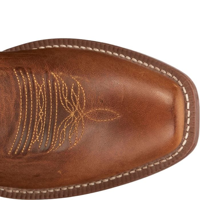 JUSTIN BOOTS Boots Justin Men's Oily Tan Show Off Western Boots FN7251