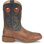 JUSTIN BOOTS Boots Justin Men's Pickett Brown/Blue Western Boots UN7152