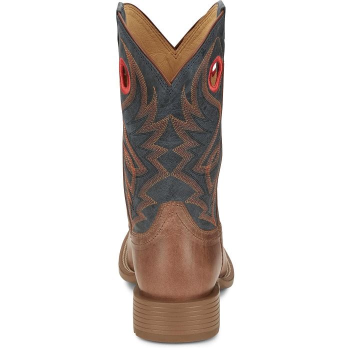 JUSTIN BOOTS Boots Justin Men's Pickett Brown/Blue Western Boots UN7152