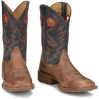 JUSTIN BOOTS Boots Justin Men's Pickett Brown/Blue Western Boots UN7152
