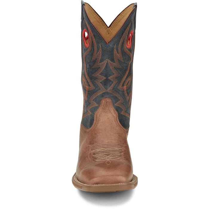 JUSTIN BOOTS Boots Justin Men's Pickett Brown/Blue Western Boots UN7152