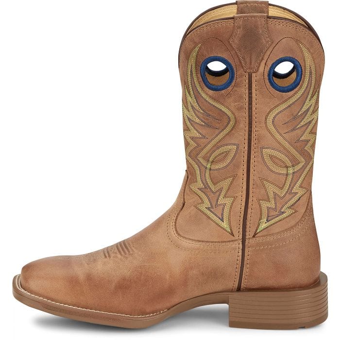 JUSTIN BOOTS Boots Justin Men's Pickett Light Oak Western Boots UN7150