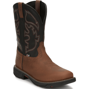 Justin Boots Boots Justin Men's Rush Nano Composite Toe Waterproof Work Boots WK4337
