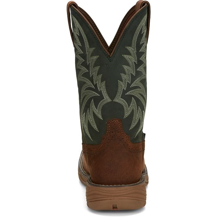 Justin Boots Boots Justin Men's Rush Pecan Brown Western Boots SE7401