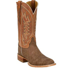 JUSTIN BOOTS Boots Justin Men's Tan Cowman Shrunken Shoulder Cowboy Boots CX1322