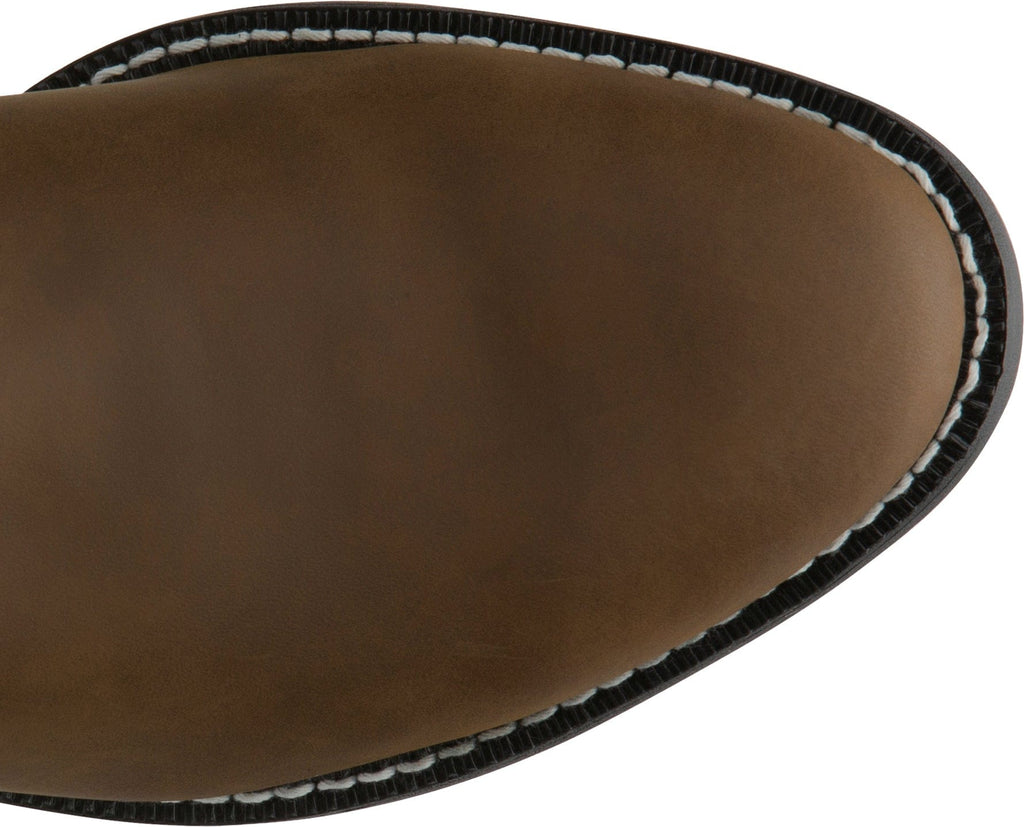 Justin Boots Boots Justin Men's Temple Clay Brown Round Toe Roper Boots JB3001