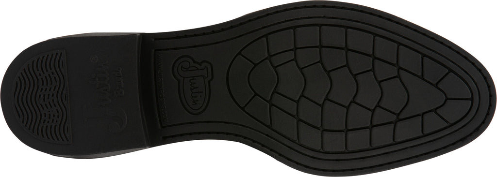 Justin Boots Boots Justin Men's Temple Clay Brown Round Toe Roper Boots JB3001