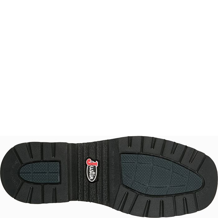 JUSTIN BOOTS Boots Justin Men's Walnut Ames Steel Toe Work Boots HL4223