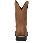 JUSTIN BOOTS Boots Justin Men's Walnut Ames Steel Toe Work Boots HL4223
